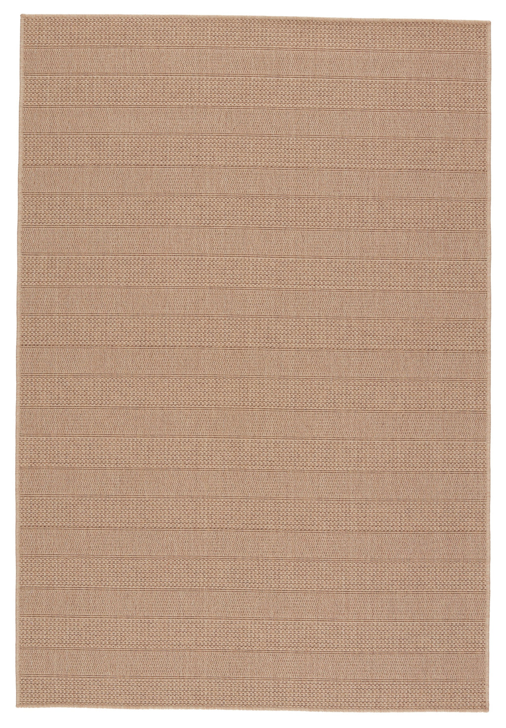 Avae Indoor/Outdoor Striped Beige & Light Brown Rug