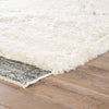 Ephesus Hand-Knotted Geometric Ivory & Black Area Rug