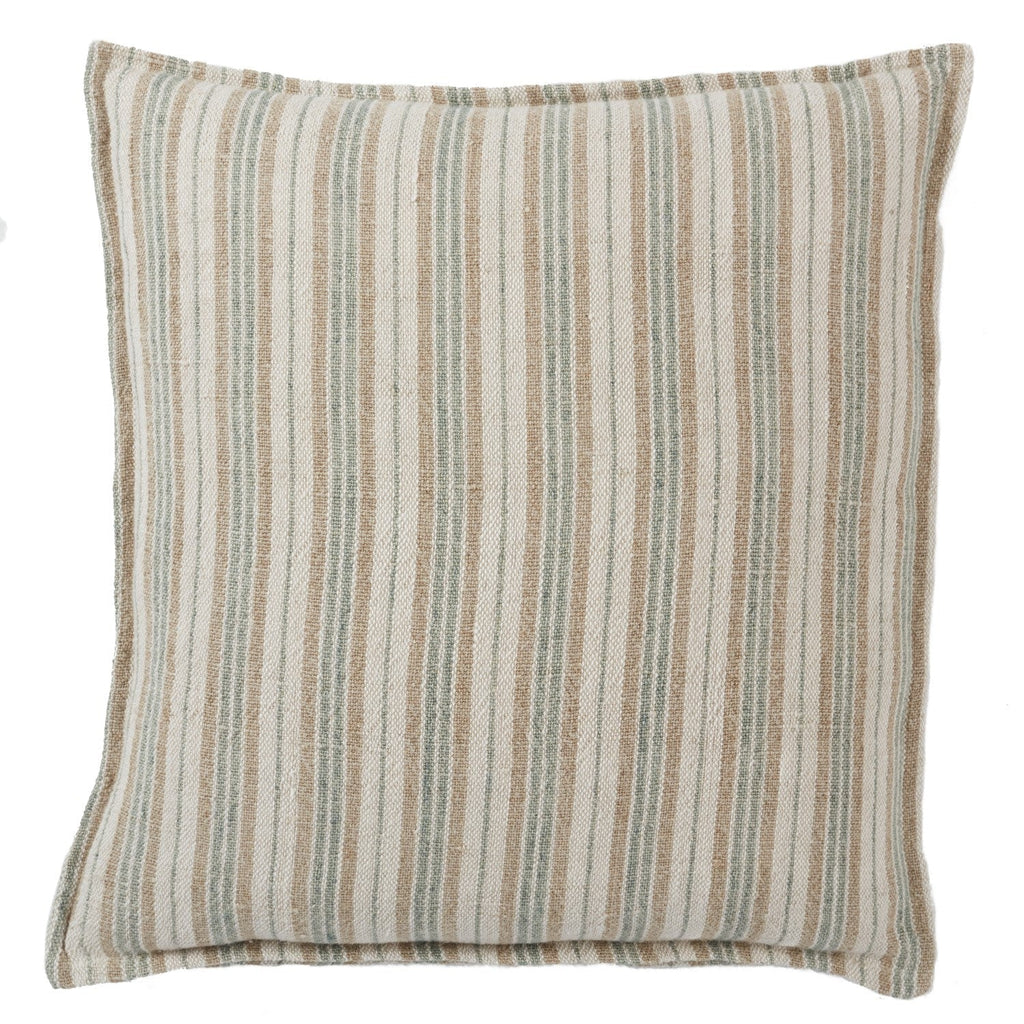 Tanzy Lucien Cream & Mint Pillow 2