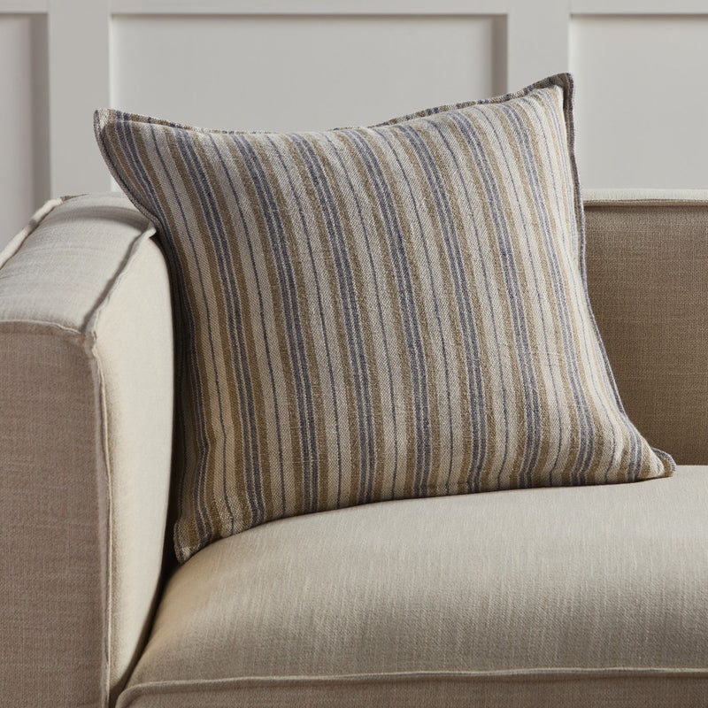 Tanzy Lucien Cream & Gray Pillow 4