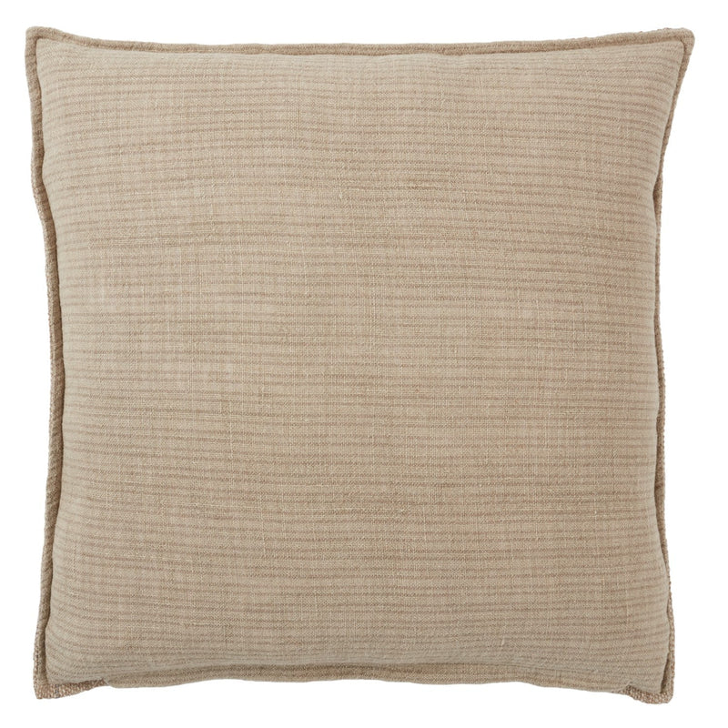 Tanzy Murdoch Light Brown & Cream Pillow 2