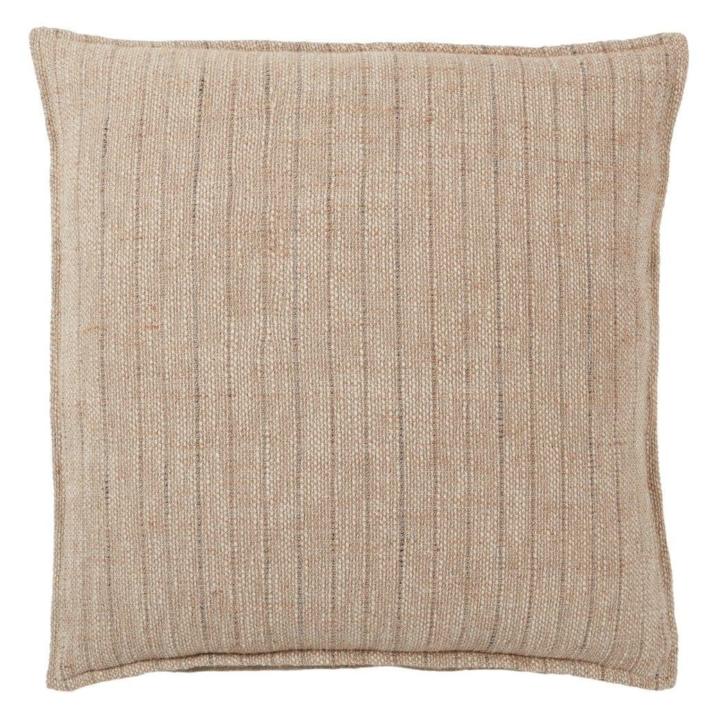 Tanzy Murdoch Light Brown & Cream Pillow 1