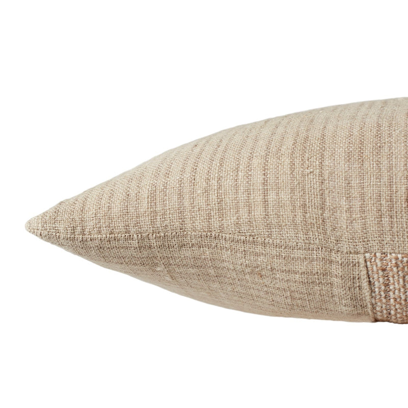 Tanzy Miriam Light Brown & Cream Pillow 3