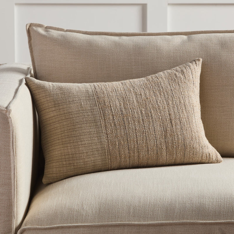 Tanzy Miriam Light Brown & Cream Pillow 4