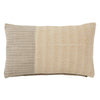 Tanzy Moira Cream & Light Brown Pillow 1