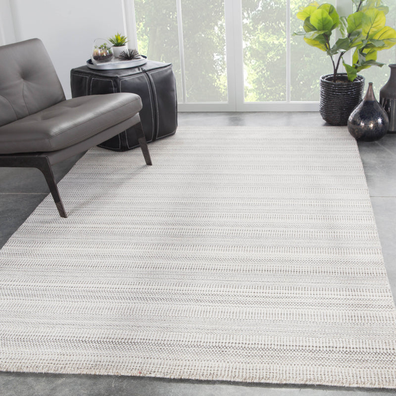 Minuit Geometric Rug in Sandshell & Elephant Skin design by Jaipur Living