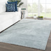 Minuit Handmade Geometric Ivory & Dark Blue Area Rug