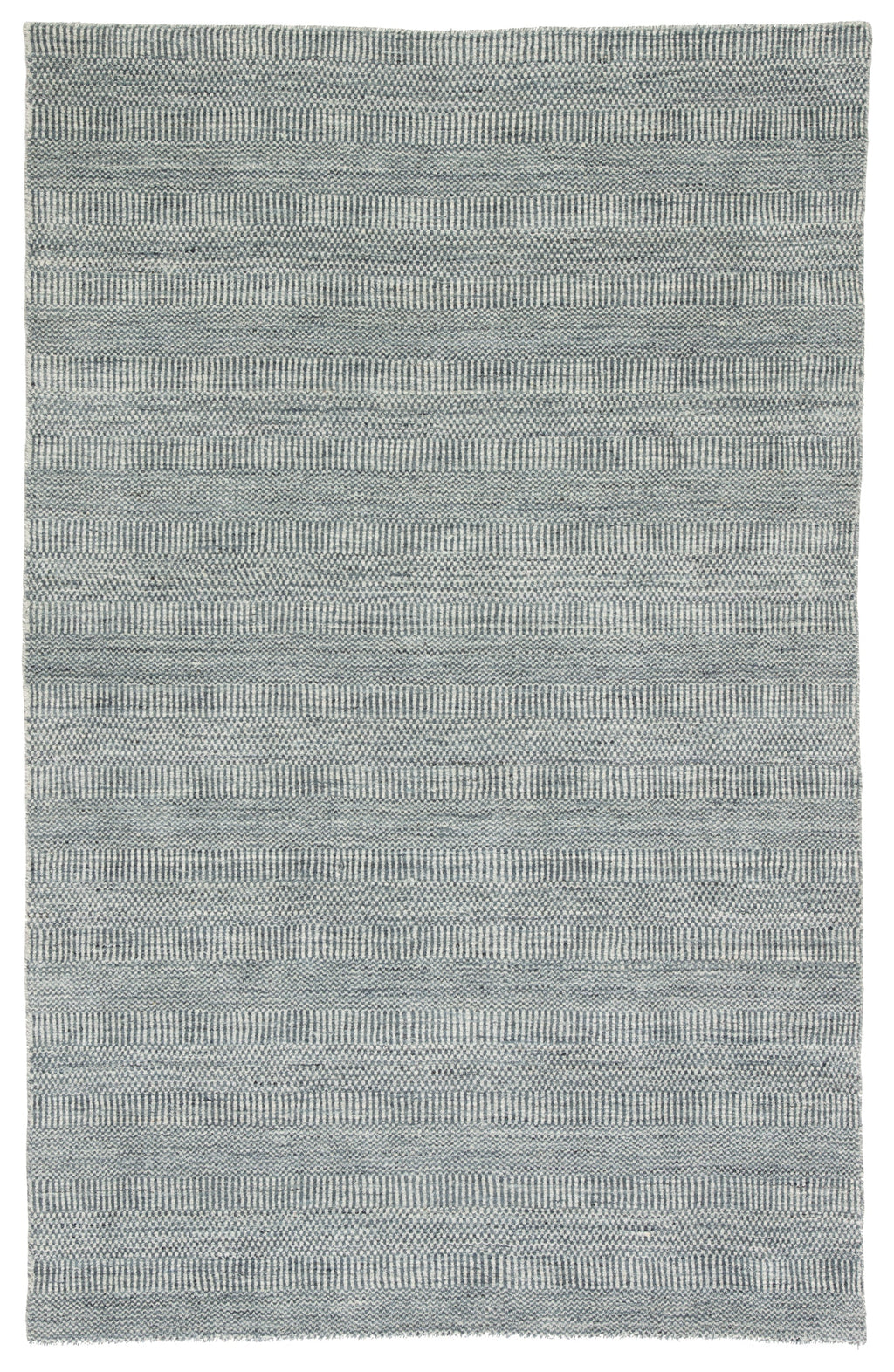 Minuit Handmade Geometric Ivory & Dark Blue Area Rug