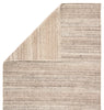 Minuit Handmade Geometric Gray & Tan Area Rug