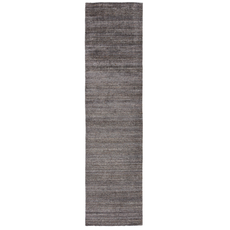 Minuit Handmade Geometric Gray & Blue Area Rug