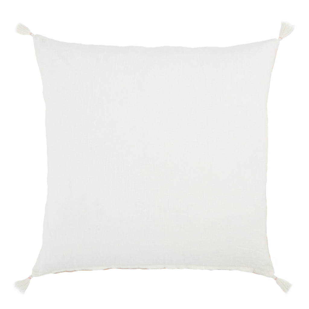 Joya Tribal Pillow in Blush & Ivory