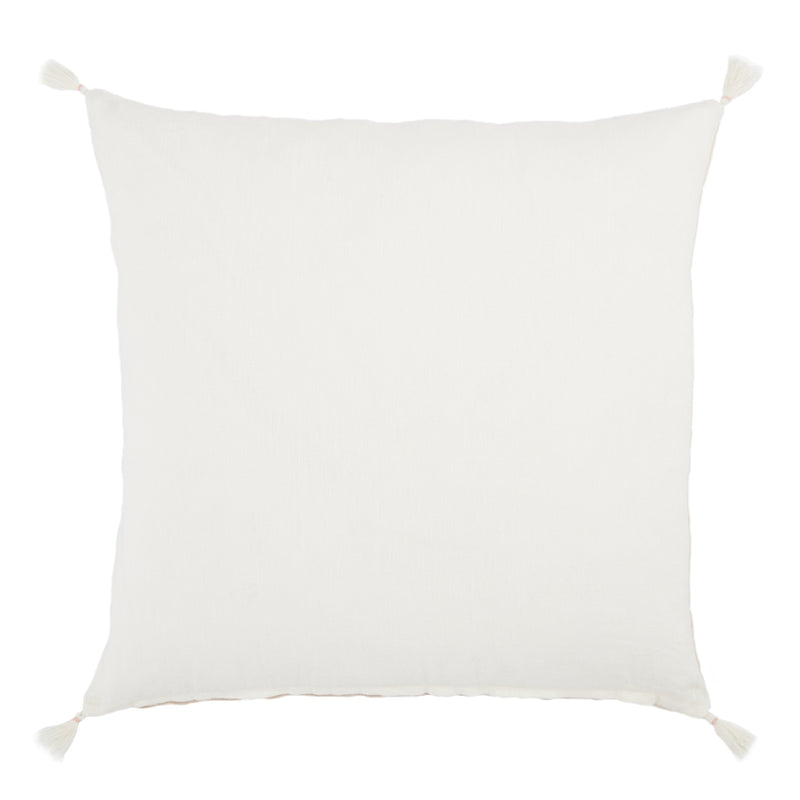 Joya Tribal Pillow in Blush & Ivory