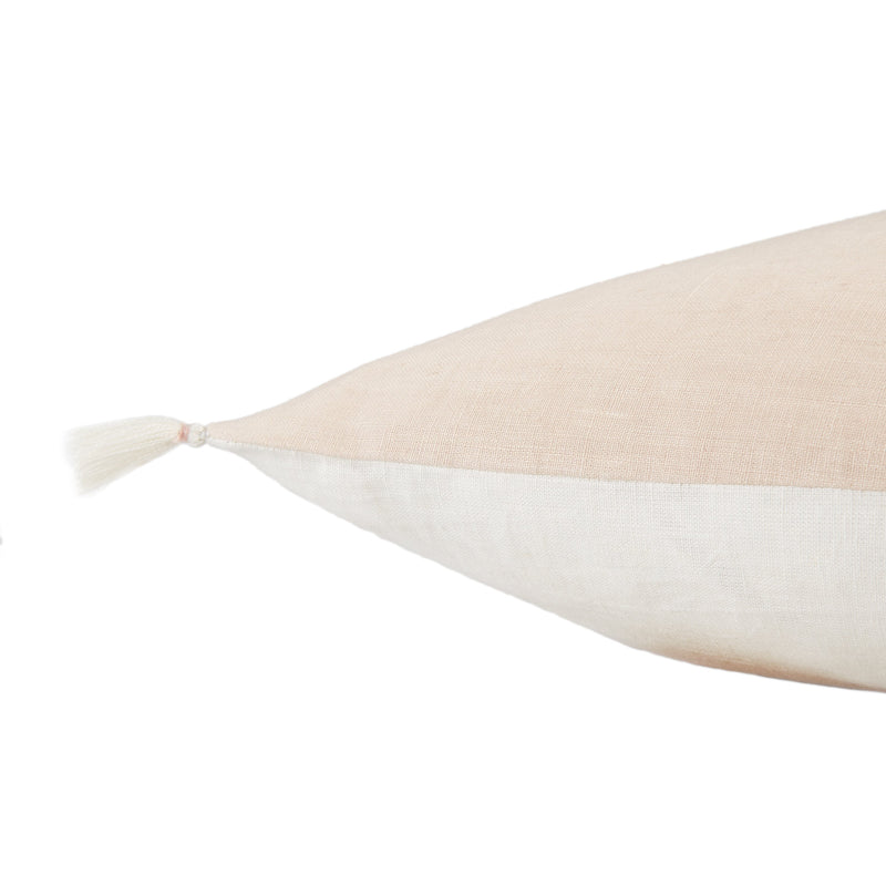 Joya Tribal Pillow in Blush & Ivory