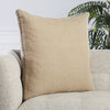 Seti Border Pillow in Beige & Dark Grey by Jaipur Living