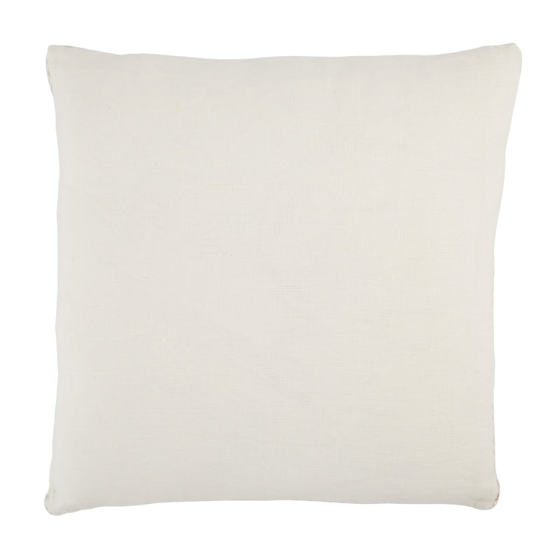 Seti Border Pillow in Ivory & Blush by Jaipur Living