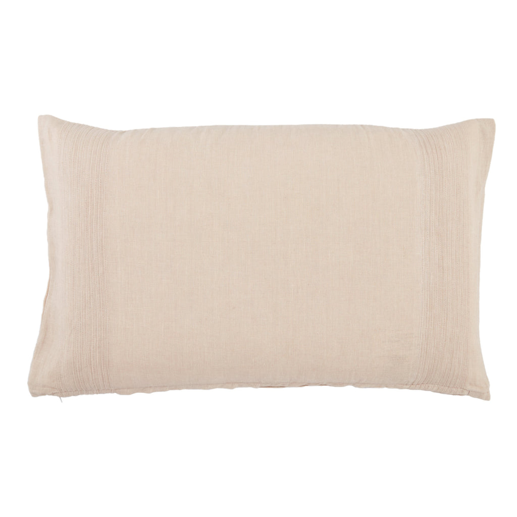 Rosario Solid Blush Pillow by Jaipur Living