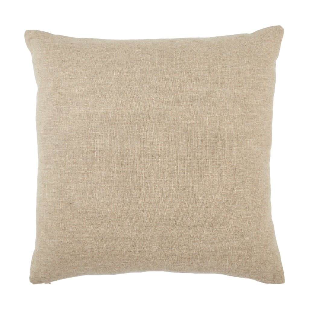 Ortiz Solid Light Gray Pillow by Jaipur Living