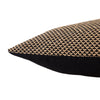 Sila Geometric Pillow in Light Tan & Black by Jaipur Living