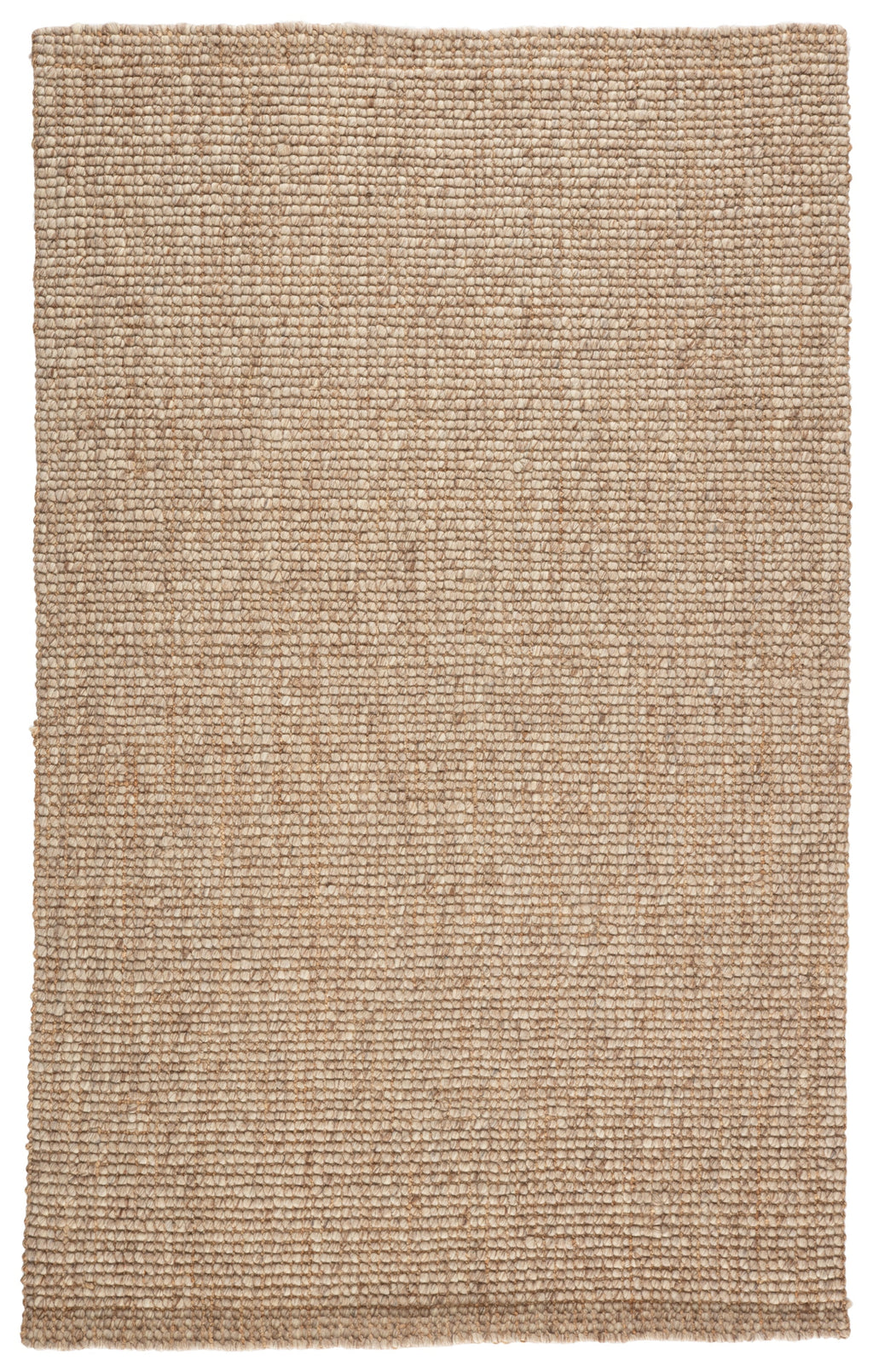 Oceana Natural Solid Light Gray/ Tan Rug by Jaipur Living