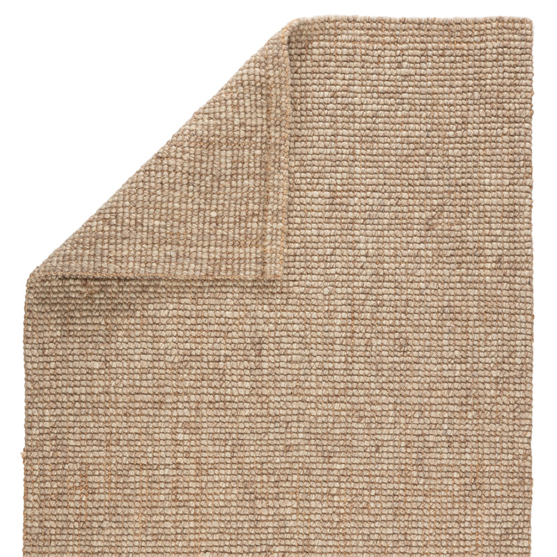 Oceana Natural Solid Light Gray/ Tan Rug by Jaipur Living