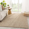 Oceana Natural Solid Light Gray/ Tan Rug by Jaipur Living