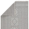 Inayah Indoor/Outdoor Tribal Gray & Light Gray Rug