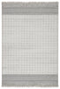 Marion Indoor/Outdoor Border Gray & Light Gray Rug