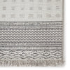 Marion Indoor/Outdoor Border Gray & Light Gray Rug