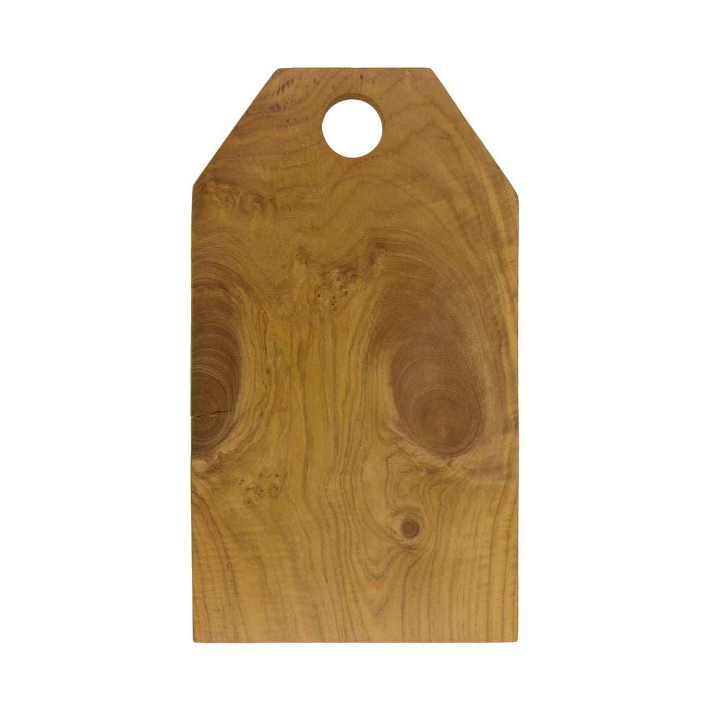 Teak Root Bevel Edge Cutting Board