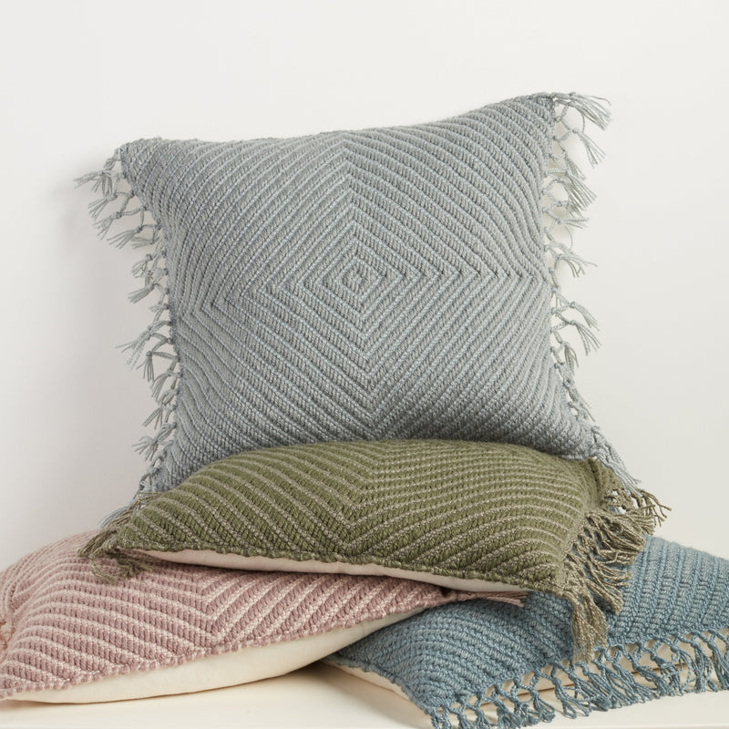 Tallis Maritima Indoor/Outdoor Light Gray Pillow 5