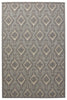 Tajiri Chidi Indoor/Outdoor Gray & Cream Rug by Nikki Chu 1