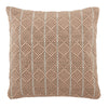 Torren Lindy Indoor/Outdoor Tan & Ivory Pillow 1