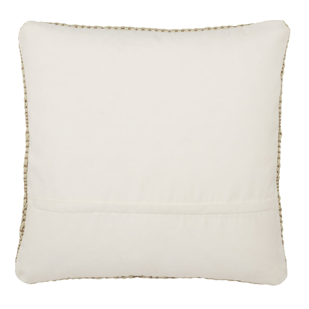 Torren Lindy Indoor/Outdoor Light Green & Ivory Pillow 2