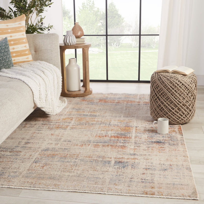 Aerin Abstract Rug in Multicolor & White by Jaipur Living