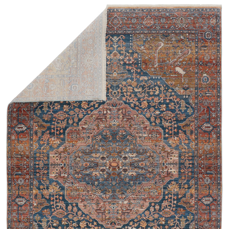 Saphir Medallion Rug in Multicolor & Blue by Jaipur Living