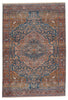 Saphir Medallion Rug in Multicolor & Blue by Jaipur Living