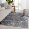 Terra Harkin Blue & Gray Rug 6