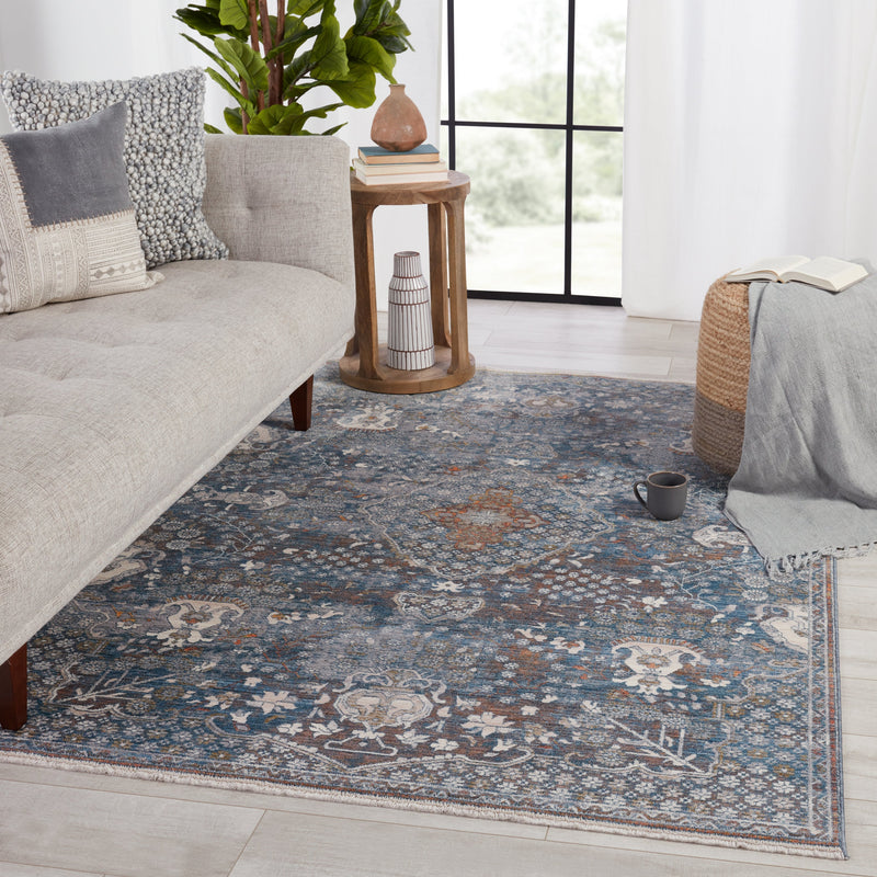 Terra Harkin Blue & Gray Rug 6