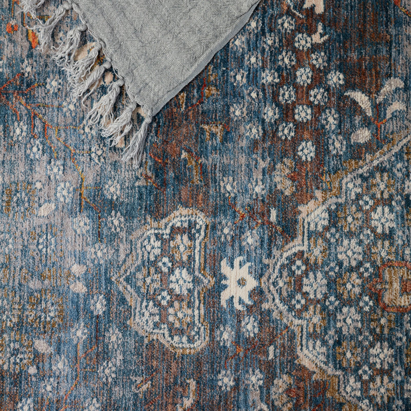 Terra Harkin Blue & Gray Rug 9