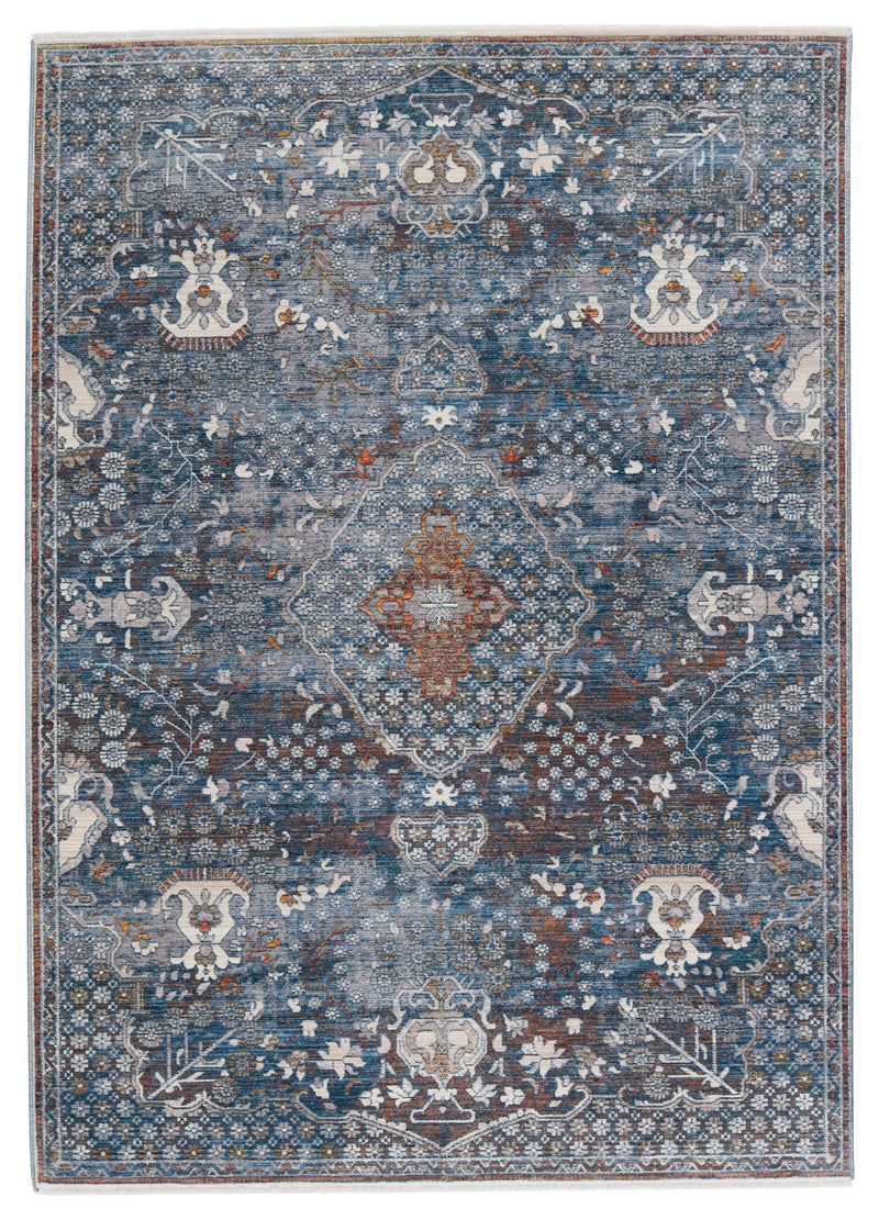 Terra Harkin Blue & Gray Rug 1