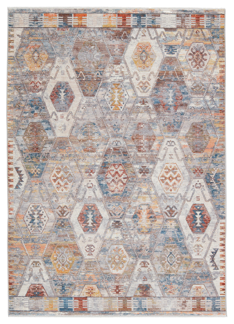 Terra Strata Multicolor & Ivory Rug 1