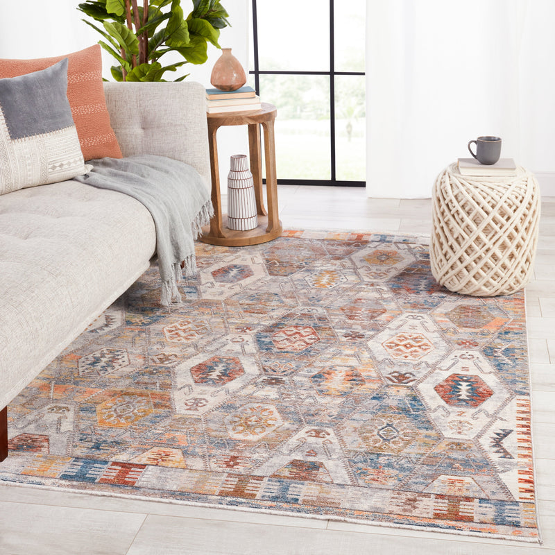 Terra Strata Multicolor & Ivory Rug 6