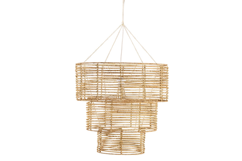 Three Tier Chandelier in Natural design by Selamat