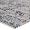 Halston Abstract Rug in Gray & Blue by Jaipur Living