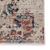 Terrior Abstract Rug in Blue & Red by Jaipur Living