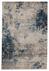 Terrior Abstract Rug in Blue & Gold by Jaipur Living