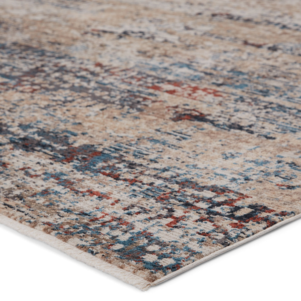 Halston Abstract Rug in Blue & Gray by Jaipur Living