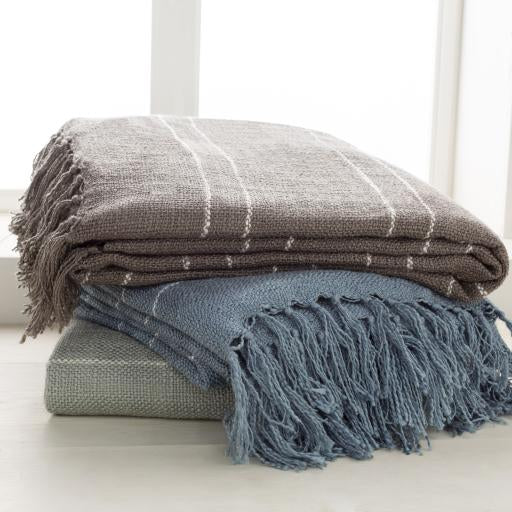 Traveler Throw Blanket in Denim