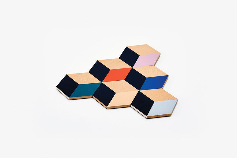 Table Tiles in Modern Multi design by Areaware