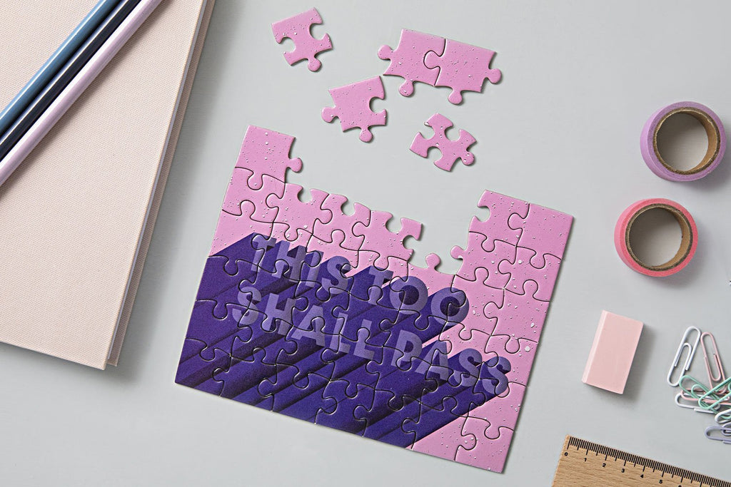 MINI PUZZLE - THIS TOO SHALL PASS